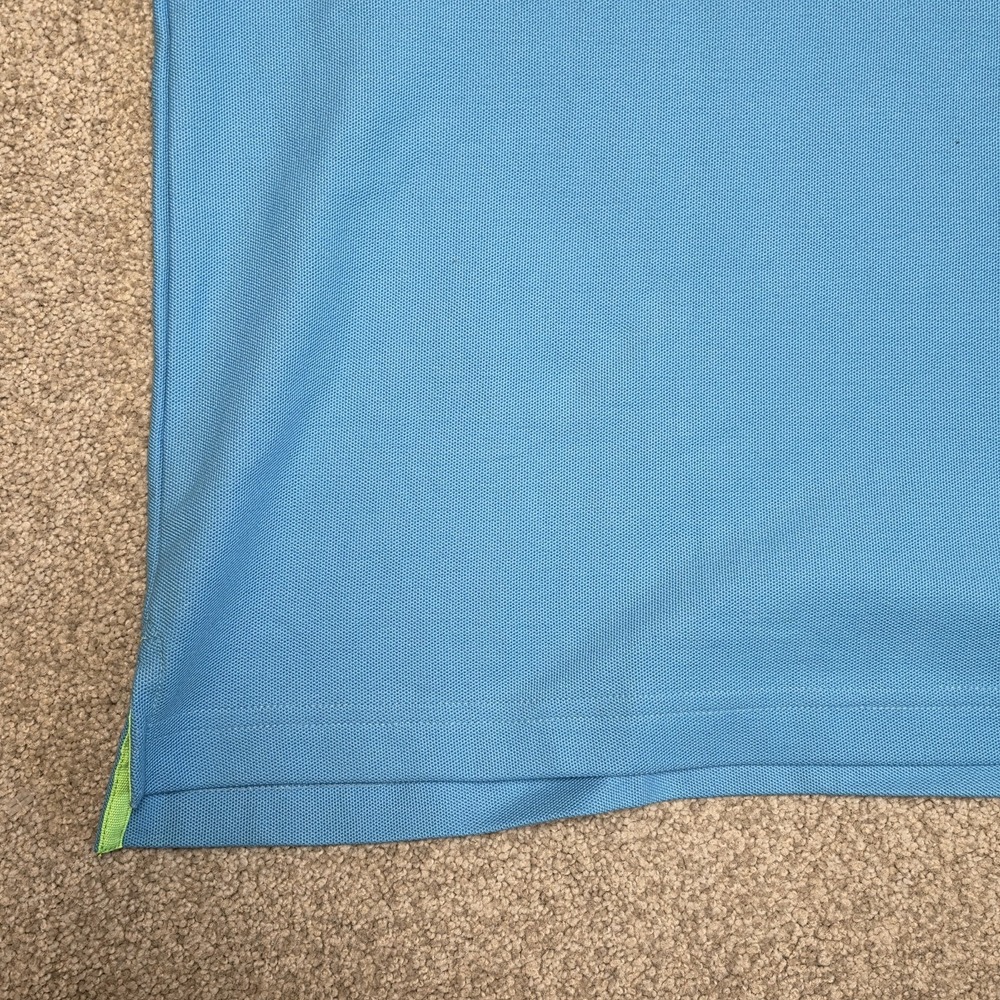 Psycho Bunny Montebello Pima Cotton Polo Shirt XXL Aquarius Blue NWT Logo Golf - Picture 7 of 11